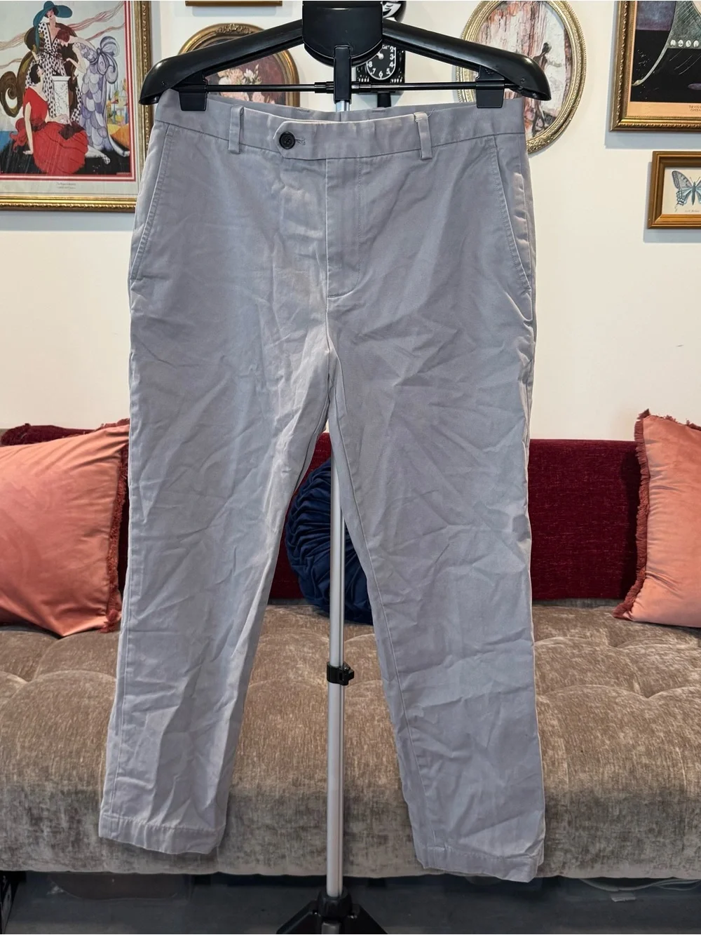 Brooks Brothers Light Gray Men's Chinos